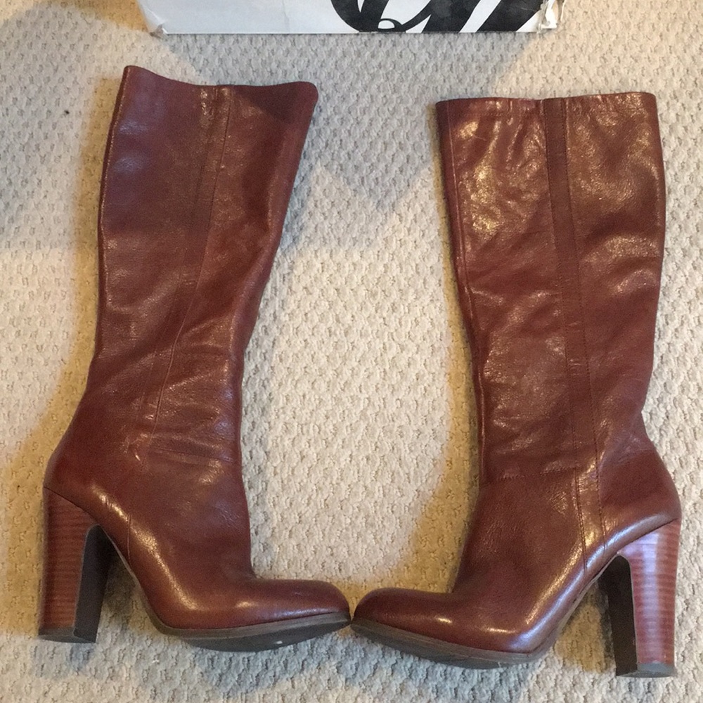 Nine West leather boots